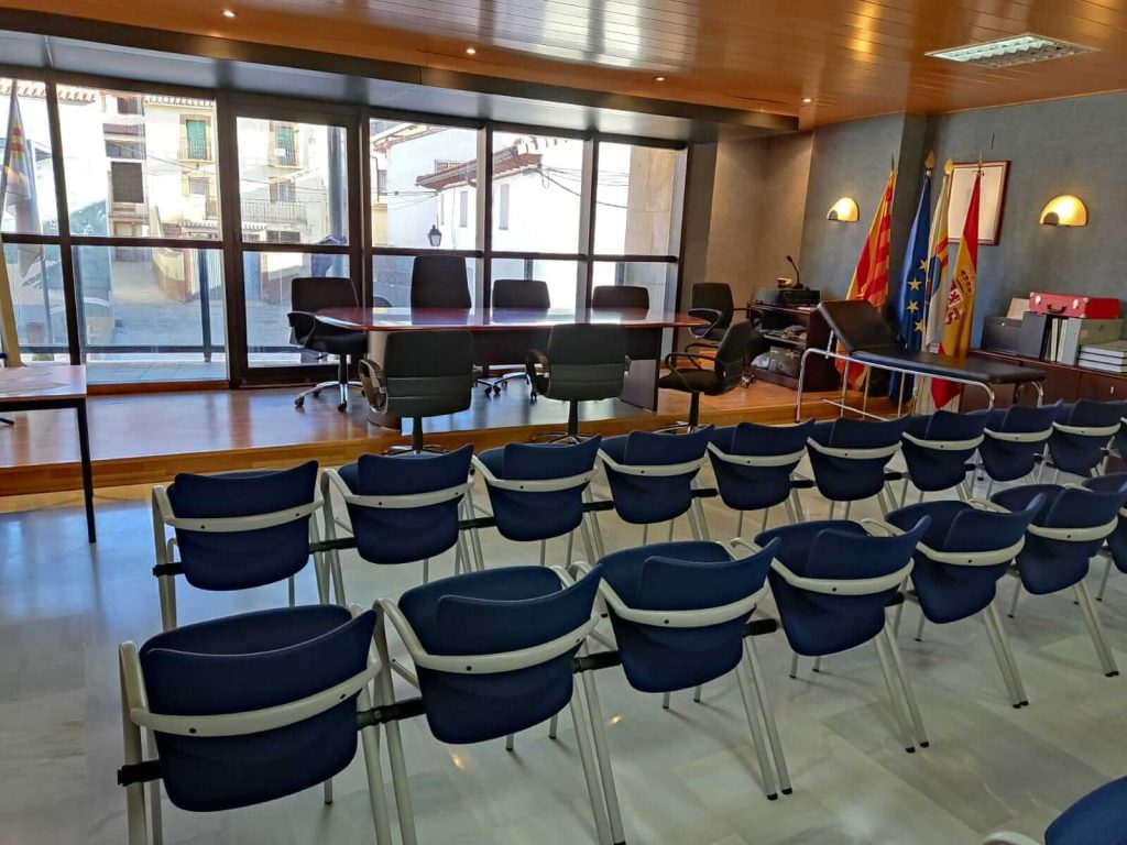 Salón de Plenos Ayuntamiento de Martín del Río